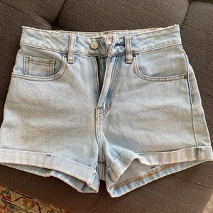 Pacsun - mom high waisted denim shorts